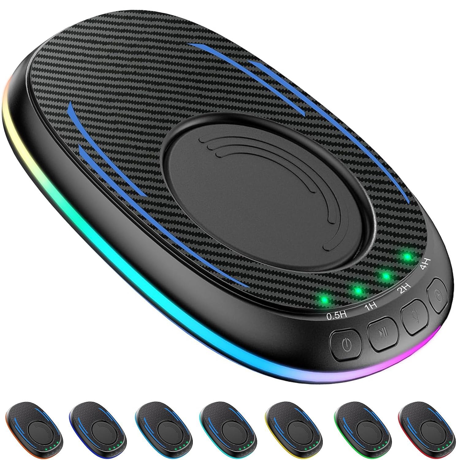 Vkarood Ultra Slim Mouse Mover Device Undetectable With Timer, Ultra Silent Mouse Jiggler With On/Off Switch, Mouse Shaker With